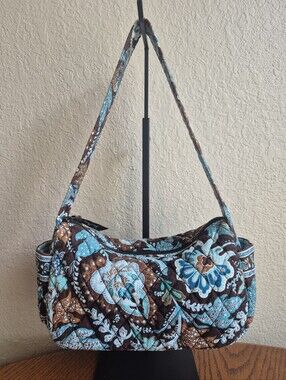 Vera Bradley Java Blue Maggie Shoulder Bag